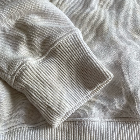 Aerie Weekend Oversized Hoodie Sweatshirt Cream Tie Dye Paradise Bound - Picture 7 of 7